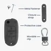 kwmobile Schlüsselhülle für VW Skoda Seat 3-Tasten Produktbild-Vorschau 4