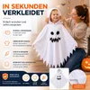 Halloween Kostüm Geist weiß – Gespenst Kostüm für Produktbild-Vorschau 4
