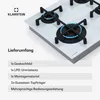 Klarstein Illuminosa 4 Gaskochfeld - 4 Sabaf-Brenner, 4 kW Produktbild-Vorschau 6