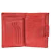 Esquire Leder Geldbörse Primavera Wallet Red rot Produktbild-Vorschau 9