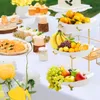 Obstschale fuer die Kuechentheke, 3-stoeckiger Obstkorb aus Produktbild-Vorschau 6