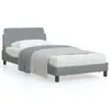VidaXL 373125, Szary, 105 cm, 2,18 m, 74,5 cm, 1000 x 2000 Podgląd zdjęcia produktu 9