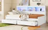 sofa rozkładana 90x200 cm z gniazdami USB i ładowania, Podgląd zdjęcia produktu 11