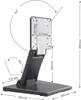 Standfeste Halterung SUPREME | Touchscreens POS oder PC Produktbild-Vorschau 7