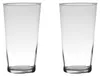 Blumenvase - konisch - Glas - transparent - D14 x 25 cm Produktbild-Vorschau 3
