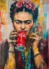 quadro con cornice Pittura - Frida Coca-Cola 40x50 cm Anteprima dell’immagine prodotto 1