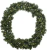 Ghirlanda di abete artificiale 50 cm con luci LED verde / Anteprima dell’immagine prodotto 1