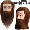 Tête de coiffeur d'entraînement pour hommes avec barbe, Voir les images du produit 7