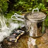 ESBIT Edelstahl Topf, 625ML mit Deckel und 2 Griffen Produktbild-Vorschau 7
