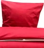 Bettwäsche 155x220 + 80x80 cm 100% Baumwolle Renforce Rot Produktbild-Vorschau 4
