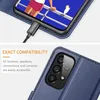 Samsung Galaxy A53 5G Handyhülle Blau Leder Tasche Flipcase Produktbild-Vorschau 7