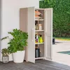 Armoire Haute 80 X 45 X H180 Cm Beige - Groove - Keter Voir les images du produit 16