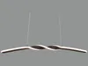 Suspension LED, métal, noir, réglable en hauteur, H 150 cm Voir les images du produit 8