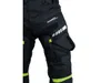 Kalhoty moto pánské FIORANO textilní černé/zelené 2XL Náhled obrázku produktu 3