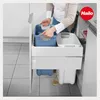 Hailo Cestino portabiancheria 3270461 Laundry Carrier 45, Anteprima dell’immagine prodotto 4