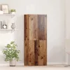 vidaXL Büroschrank Altholz 60 x 32 x 152,5 cm Holzwerkstoff Produktbild-Vorschau 2