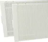 Two white pleated filters for an air purifier. Produktbild-Vorschau