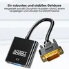 AdroitGoods DVI zu VGA Adapter - 1080P Full HD - Schwarz Produktbild-Vorschau 3