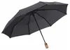 Knirps zakparaplu paraplu Timber Duomatic Dark Grey Productafbeelding-voorbeeld 2