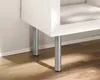 Tarrox Tischbein rund Ø 30 x 300 mm, silber Produktbild-Vorschau 2