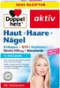 A product box for Doppelherz skin, hair, and nails supplement, featuring a woman's face and product details. Anteprima dell’immagine prodotto
