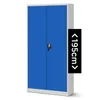 Armoire de bureau Armoire en acier gris-bleu 195x90x40 Voir les images du produit 3
