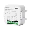 A white Zigbee garage door module is shown against a white background. Voir les images du produit