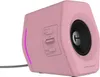 A pink Edifier Hecate G2000 2.0 speaker is shown from a side angle against a white background. Náhľad obrázku produktu