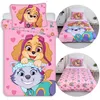 Paw Patrol, doppelseitige Mädchenbettwäsche aus 100 % Produktbild-Vorschau 1