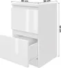 Nachttisch AVEN 30 cm - 2 Schubladen - Weiß - Schlafzimmer, Produktbild-Vorschau 5