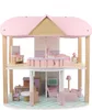 Aga4Kids Geräumiges, zweistöckiges und elegantes Puppenhaus Produktbild-Vorschau 3
