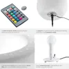 Pot de fleurs LED LUMINOUS CURVE POT avec télécommande Voir les images du produit 4