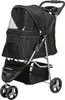 TRIXIE Buggy für Hunde - schwarz - 47 × 100 × 80 cm Produktbild-Vorschau 1