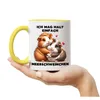 Ich mag halt einfach Meerschweinchen Tasse Gelb Haustier Produktbild-Vorschau 4