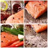 Gerahmtes Poster - Rahmen in heller Eiche - Lachs Fisch Produktbild-Vorschau 9