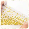 Einweg-Tischdecke für einen mit weißer Folie und goldenem Produktbild-Vorschau 4