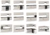 A collage of various kitchen cabinet configurations and appliance arrangements. Náhled obrázku produktu