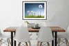 MuchoWow® Gerahmtes Poster Löwenzahn - Illustration - Gras Produktbild-Vorschau 3