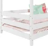 Hausbett RENA aus massiver Kiefer in weiß, schönes Produktbild-Vorschau 5