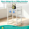 Peviasot Waschmaschinenregal für Trockner, Metallregal mit Produktbild-Vorschau 4