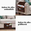 Sofa Organizer Filz mit 5 Fächern, Armlehnen Tasche, Produktbild-Vorschau 4