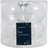 Weihnachtskugeln Glas 8cm 6 Stück - Klar irisierend Produktbild-Vorschau 4