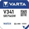 Varta Watches V341, Einwegbatterie, Plombierte Bleisäure Produktbild-Vorschau 6