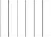 Multiple vertical poles arranged in parallel. Podgląd zdjęcia produktu