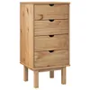 A wooden chest of drawers on a white background. Anteprima dell’immagine prodotto