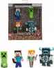 Sada figúrok Minecraft (4 kusy) z kovu - zberateľské Náhľad obrázku produktu 1