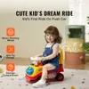 SucceBuy auto cavalcabile per bambini da 1 a 3 anni, Anteprima dell’immagine prodotto 2