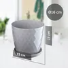 KADAX Blumentopf aus Kunstsoff "Amily", Topf mit Produktbild-Vorschau 2