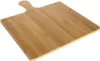A wooden cutting board with a handle is shown against a white background. Podgląd zdjęcia produktu