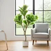 Künstliche Geigenfeige (Ficus lyrata) - Baum - 100 cm Höhe Produktbild-Vorschau 3